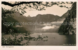 73279475 Foto Zeitz F.G. Nr. 523 Koenigssee Berchtesgaden Foto Zeitz F.G. Nr. - Berchtesgaden