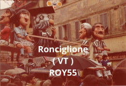 Lazio Viterbo Ronciglione Carnevale 1981 Carro Dello Sport Il Calcio (fotografia) - Karneval - Fasching