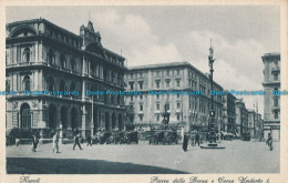 R011166 Napoli. Piazza Della Borsa E Corso Umberto I - World