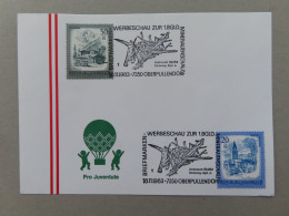 Österreich Pro Juventute - Mit Sonderstempel 18. 11. 1983 Oberpullendorf, Werbeschau 1. BGLD. Mineralienschau (Nr.1397) - Sonstige & Ohne Zuordnung