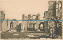 R011492 Elgin Cathedral. Choir Looking East. Valentine. Selectype - Monde