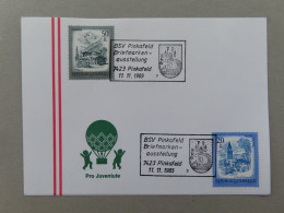 Österreich Pro Juventute - Mit Sonderstempel 11. 11. 1983 Pinkafeld, BSV Pinkafeld Briefmarkenausstellung (Nr.1398) - Altri & Non Classificati
