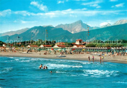 73276926 Forte Dei Marmi Strand Mit Apuanische Alpen Forte Dei Marmi - Autres & Non Classés