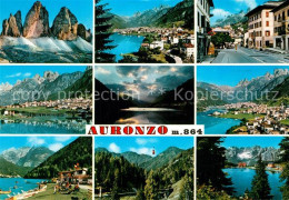 73276916 Auronzo Di Cadore Fliegeraufnahme Seepartie Zinnen Auronzo Di Cadore - Autres & Non Classés