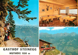 73276908 Muthoefe Dorf Tirol Gasthaus Steinegg  - Autres & Non Classés