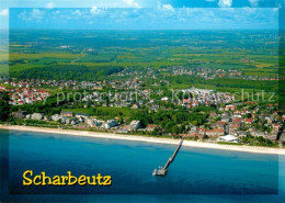 73276827 Scharbeutz Ostseebad Fliegeraufnahme Mit Strand Scharbeutz Ostseebad - Scharbeutz