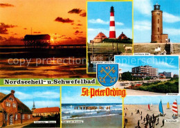 73275728 St Peter-Ording Strandsegler Eiderstedter-Museum Leuchttuerme St Peter- - St. Peter-Ording