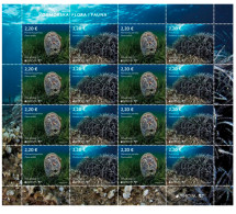 SERBIA 2024,EUROPA CEPT ,UNDERWATER FAUNA,SHEET,,MNH - Kroatië