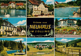 73275713 Neuhaus Solling Hotel Brauner Hirsch Schloss Park-Hotel Freibad Lakenha - Holzminden