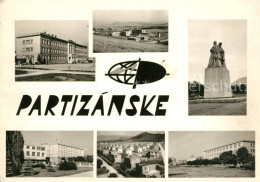 73275078 Partizanske Denkmal Fliegeraufnahme  Partizanske - Slowakei