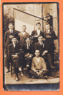 08248 / ⭐ ◉  Carte-Photo 1920s Groupe De Jeunes Hommes Probablement Des Conscrits - Other & Unclassified