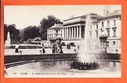 08200 / ⭐ Etat Parfait ◉ TOURS 37-Indre Loire ◉ Palais Justice Jets Eau 1910s ◉ Edition LL LEVY N° 210 - Tours
