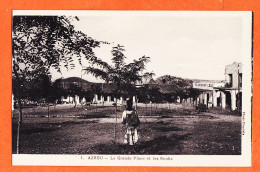 08147 ● ( Etat Parfait ) AZROU Maroc Grande Place Et Les SOUKS 1920s Photo FLANDRIN 1 - Sonstige & Ohne Zuordnung