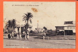 08118 ● MARRAKECH Maroc Grand Café De FRANCE La Poste Du GUELIZ 1910s Photo-Editeur FELIX 95 - Marrakech