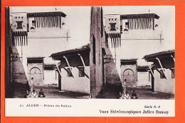 08163 ● ( Etat Parfait ) ALGER Algerie Palais Du SULTAN 1910s Vues Stereoscopiques Julien DAMOY 21 Serie N°5 - Algeri