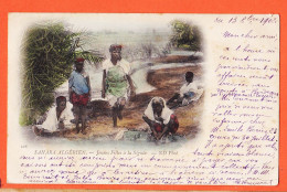 08192 ● Titre Rare SAHARA ALGERIEN Jeunes Filles à La SEGUIA 1902 à ROBERT Surveillant General Lycée Bordeaux-ND 106 - Scene & Tipi