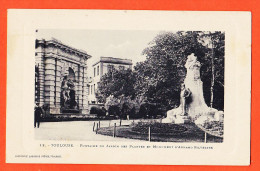 08296 / Carte Détourée TOULOUSE Fontaine Jardin Des Plantes Monument ARMAND SYLVESTRE 1911 à GARIDOU LABOUCHE 12 - Toulouse