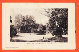 08303 / Carte Détourée TOULOUSE (31) Une Pelouse Du Jardin ROYAL 1919 à BOUTET Mercerie Port-Vendres LABOUCHE 21 - Toulouse