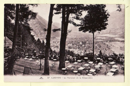 08367 / LUCHON (31) Terrasse De La CHAUMIERE 1940s  CAP 57 -Haute Garonne - Luchon