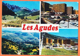 08423 / LES AGUDES Haute-Garonne Vue Station Village GOUAUX LARBOUST Vallée MONTSEGU  Multivues 1970s Cliché ARLEQUIN - Autres & Non Classés