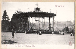 08467 / ANGERS MAIL Et HOTEL De VILLE Kiosque à Musique 1900s A. D M-L 21 - Maine Loire (49) - Angers