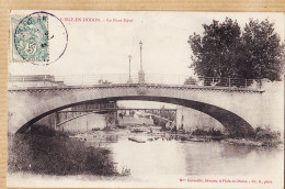 08427 / L' ISLE DODON (31) Pont-Neuf 1906 à Nénette VENARD Rue Delcassé Foix-CAUNEILLE Photo Ch. S  Haute-Garonne - Other & Unclassified