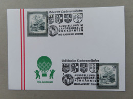 Österreich Pro Juventute - Mit Sonderstempel 27. 10. 1988 Klagenfurt, Volksdeutsche Landsmannschaften (Nr.1401) - Autres & Non Classés