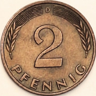 Germany Federal Republic - 2 Pfennig 1979 D, KM# 106a (#4536) - 2 Pfennig