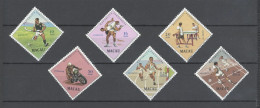 Portugal Macau 1962 "Sports" Condition MNH OG  Mundifil #397-402 - Nuovi