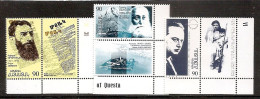 ARMENIA 1995●Writers Anniversaries●Mi263-65 MNH - Arménie