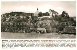 73273036 Leonberg Wuerttemberg Ansicht Mit Schloss Franckh Chronik Karte Leonber - Leonberg