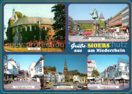 73273003 Moers Schloss Neumarkt Fussgaengerzone Kastellplatz  Moers - Autres & Non Classés