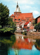 73272955 Moelln Lauenburg Muehlenteich Mit St Nicolaikirche Moelln Lauenburg - Mölln