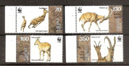 ARMENIA 1996●WWF The Wild Goat●Mi298-301 MNH - Armenia