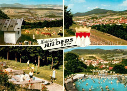 73272648 Hilders Rhoen Panorama Kneippanlage Kleingolfplatz Boccia Kuranlagen Hi - Hilders