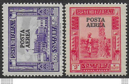 1936 Somalia PA 2v. NE MNH Sassone N. A27/28 - Altri & Non Classificati