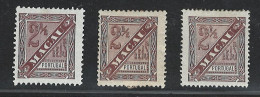 Portugal Macau 1892-93 "King Charles" Condition MH  Mundifil #46 (the 3 Different Perforations) - Unused Stamps