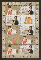 Armenia Karabakh 2012●Europa CEPT 2010 Children Chess●issued 2012-01-23●Mi65-66Zdr-KB MNH - Armenia