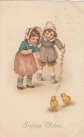 Easter - Children Chicks 1924 - Pascua