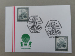 Österreich Pro Juventute - Mit Sonderstempel 13. 12. 1986 Bregenz, Bregenzer Christkindl Markt (Nr.1406) - Altri & Non Classificati