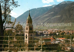 73272120 Meran Merano Passeggiata Tappeiner Tappeinerweg Kirche Stadtpanorama Be - Autres & Non Classés