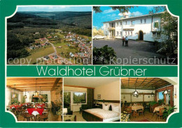 73272098 Hattgenstein Waldhotel Gruebner Restaurant Fremdenzimmer Erholungsort I - Autres & Non Classés