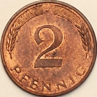 Germany Federal Republic - 2 Pfennig 1980 J, KM# 106a (#4539) - 2 Pfennig