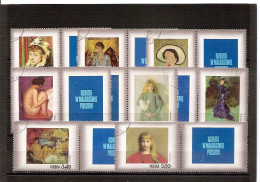 POLAND 1971●Woman In Paintings●Mi 2110-17 Used - Gebraucht