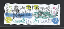 Portugal Macau 1999 "Oceans" Condition MNH Mundifil #989-990 - Ungebraucht