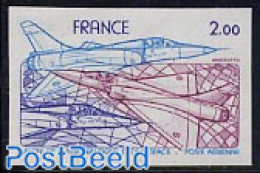 France 1981 Le Bourget Expo 1v, Imperforated, Mint NH, Transport - Aircraft & Aviation - Nuovi