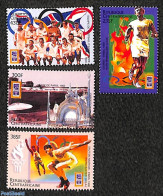 Central Africa 1996 Olympic Games Atlanta 4v, Mint NH, Sport - Athletics - Olympic Games - Atletiek