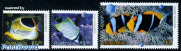 Australia 2010 Fish Of The Reef 3v, Mint NH, Nature - Fish - Neufs