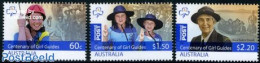 Australia 2010 Girl Guides 3v, Mint NH, Sport - Scouting - Nuevos