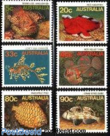 Australia 1985 Marine Life 6v, Mint NH, Nature - Fish - Shells & Crustaceans - Unused Stamps